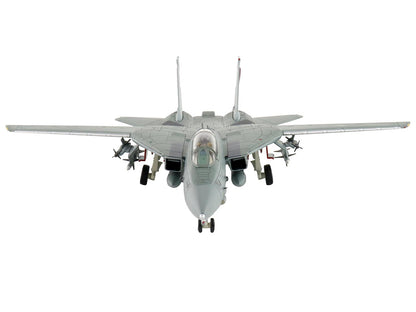 Grumman F-14A Tomcat Fighter Aircraft "VF-1 (with Optional Decals)" United States Navy "Air Power Series" 1/72 Diecast Model by Hobby Master