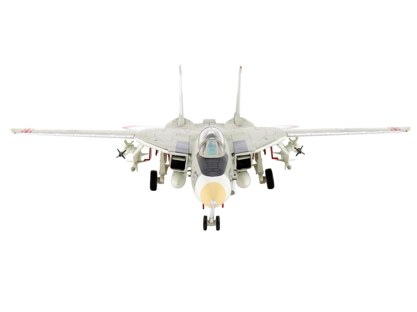 Grumman F-14A Tomcat Fighter Aircraft "VFA-124 Gunfighters" (1978) United States Navy "Air Power Series" 1/72 T&y Diecast Model by Hobby Master