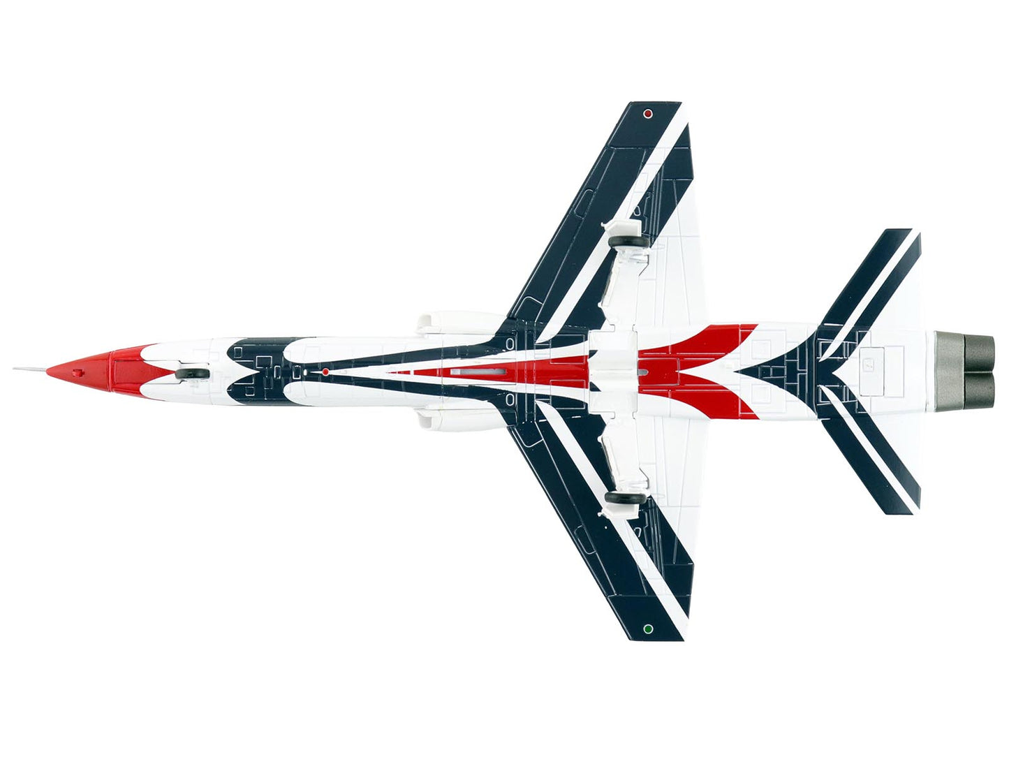Northrop T-38 NASA Aircraft "#1 Thunderbirds" (1970s) United States Air Force "Air Power Series" 1/72 Diecast Model by Hobby Master