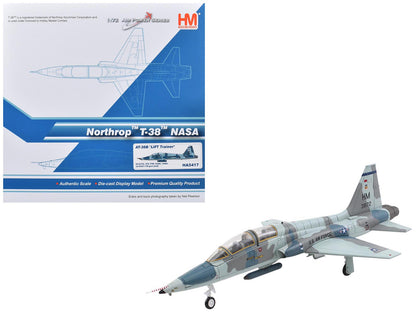 Northrop AT-38B Talon Aircraft "63-8172 479th TTW LIFT Trainer NASA" (1980s) United States Air Force "Air Power Series" 1/72 T&y Diecast Model by Hobby Master