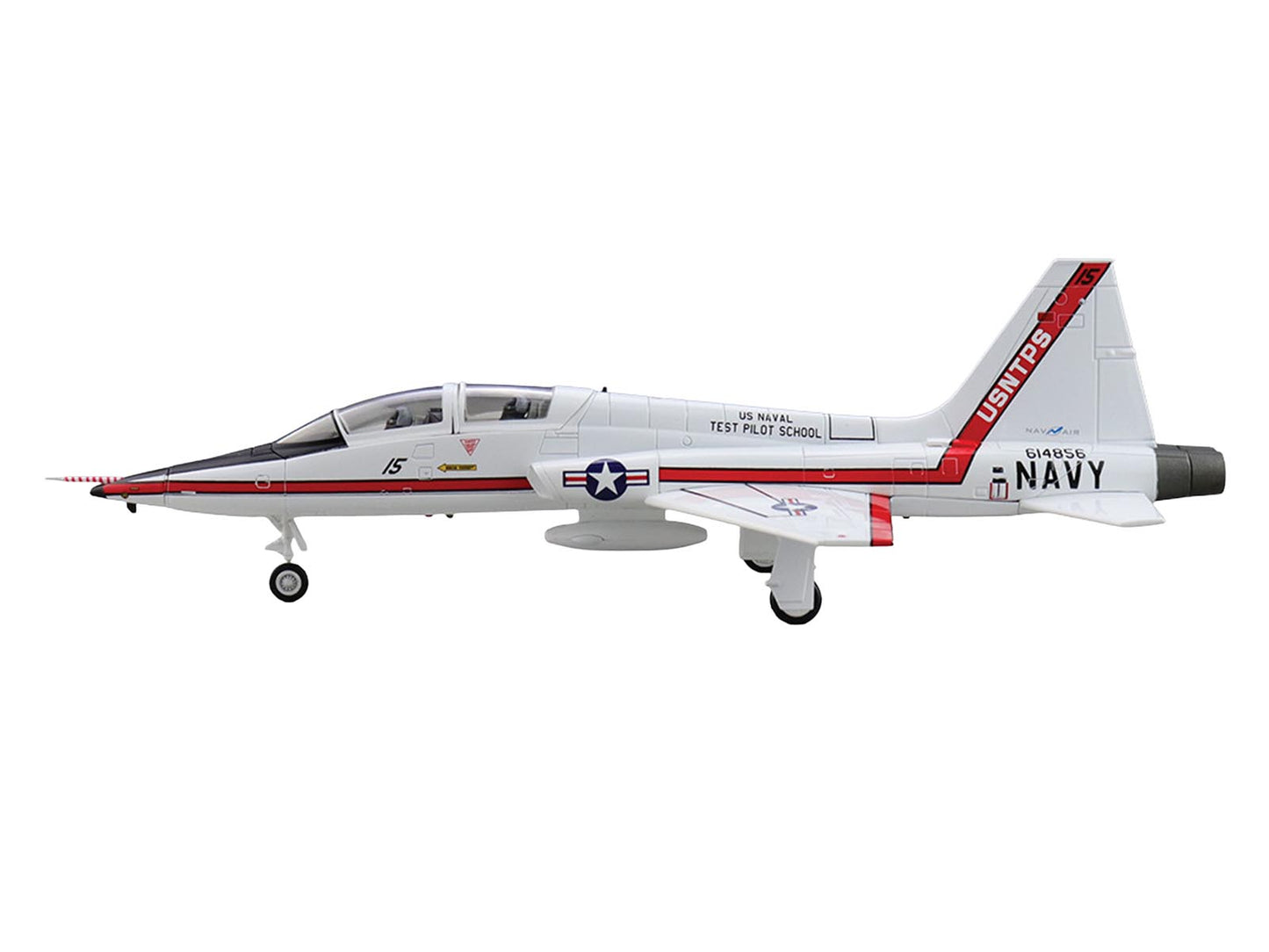 Northrop T-38A Talon Aircraft "61-0856 United States Naval Test Pilot School NAS Patuxent River NASA" (2005) United States Navy "Air Power Series" 1/72 T&y Diecast Model by Hobby Master