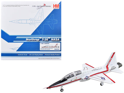 Northrop T-38A Talon Aircraft "61-0856 United States Naval Test Pilot School NAS Patuxent River NASA" (2005) United States Navy "Air Power Series" 1/72 T&y Diecast Model by Hobby Master
