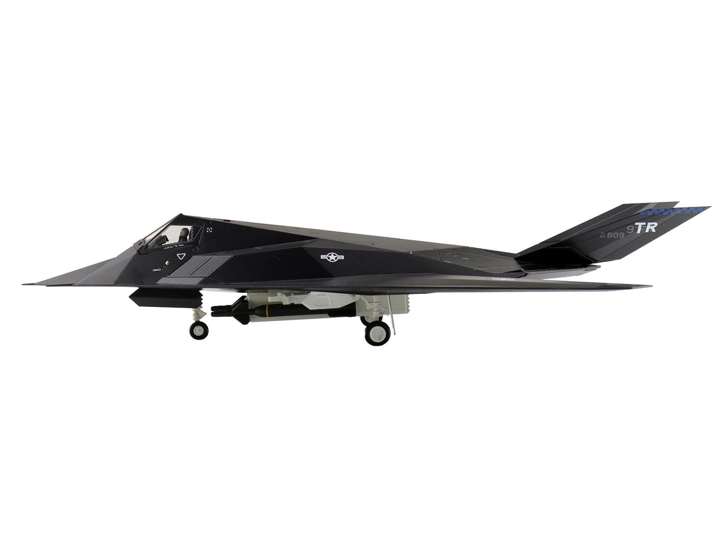 Lockheed YF-117 Nighthawk Stealth Aircraft "79-10782 410th FTS Edwards AFB" (2005) United States Air Force "Air Power Series" 1/72 T&y Diecast Model by Hobby Master