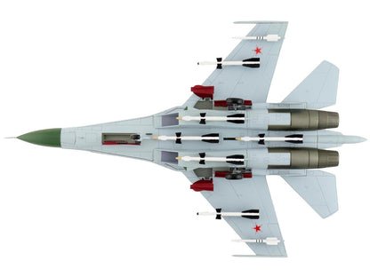 Sukhoi Su-27 Flanker-B Fighter Aircraft "Red 36 Barents Sea 941st IAP" (1987) Soviet Air Force "Air Power Series" 1/72 Diecast Model by Hobby Master