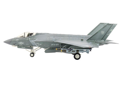 Lockheed F-35C Lightning II Aircraft "169034 VFA-125 Rough Raiders" (2022) United States Navy "Air Power Series" 1/72 T&y Diecast Model by Hobby Master