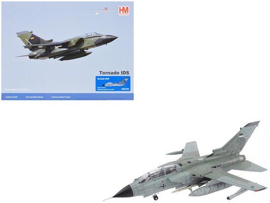Panavia Tornado ECR Fighter-Bomber Aircraft "46+54 Tactical Air Wing 51 Schleswig-Jagel Air Base Germany" (2017) German Luftwaffe "Air Power Series" 1/72 T&y Diecast Model by Hobby Master