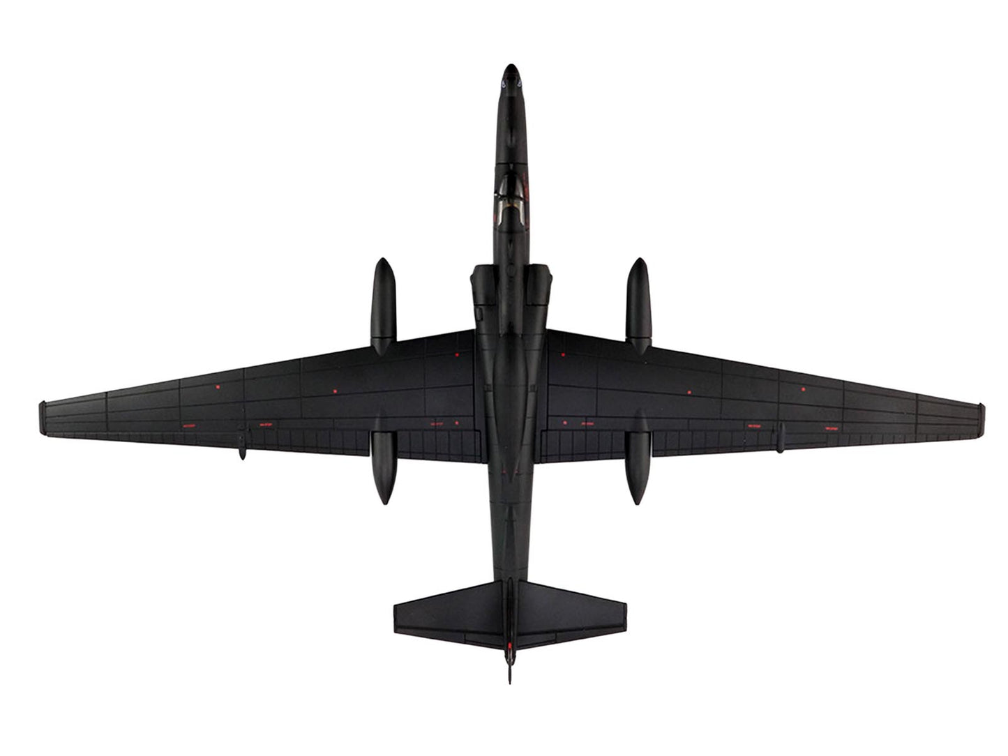 Lockheed U-2S Dragon Lady Aircraft "80-1094 RAF Fairford Royal International Air Tattoo" (2025) United States Air Force "Air Power Series" 1/72 T&y Diecast Model by Hobby Master