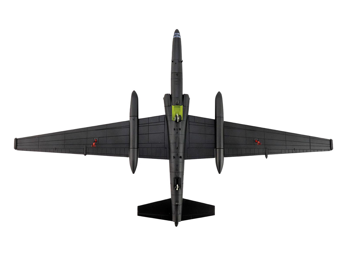 Lockheed U-2S Dragon Lady Aircraft "80-1094 RAF Fairford Royal International Air Tattoo" (2025) United States Air Force "Air Power Series" 1/72 T&y Diecast Model by Hobby Master