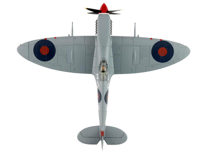 Supermarine Spitfire Mk IXc Fighter Aircraft "MA466 BQ-S No. 451 Squadron Corsica" (1944) Royal Australian Air Force "Air Power Series" 1/48 Diecast Model by Hobby Master