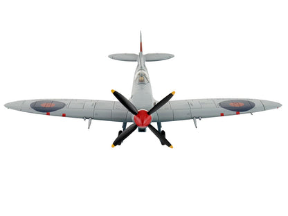 Supermarine Spitfire Mk IXc Fighter Aircraft "MA466 BQ-S No. 451 Squadron Corsica" (1944) Royal Australian Air Force "Air Power Series" 1/48 Diecast Model by Hobby Master