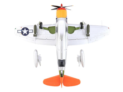 Republic P-47D Thunderbolt Aircraft "Tarheel Hal Lt. 'Ike' David 66 FS 358 FG" (1945) United States Army Air Forces "Air Power Series" 1/48 T&y Diecast Model by Hobby Master