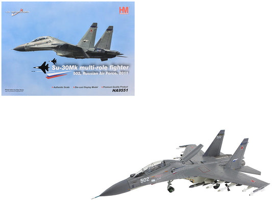 Sukhoi Su-30Mk Flanker Fighter Aircraft 1/72 Diecast Aircraft - Hobby Master
