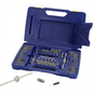Hanson 76 Piece Machine Screw/Fractional/Metric Tap and Hex Die Set