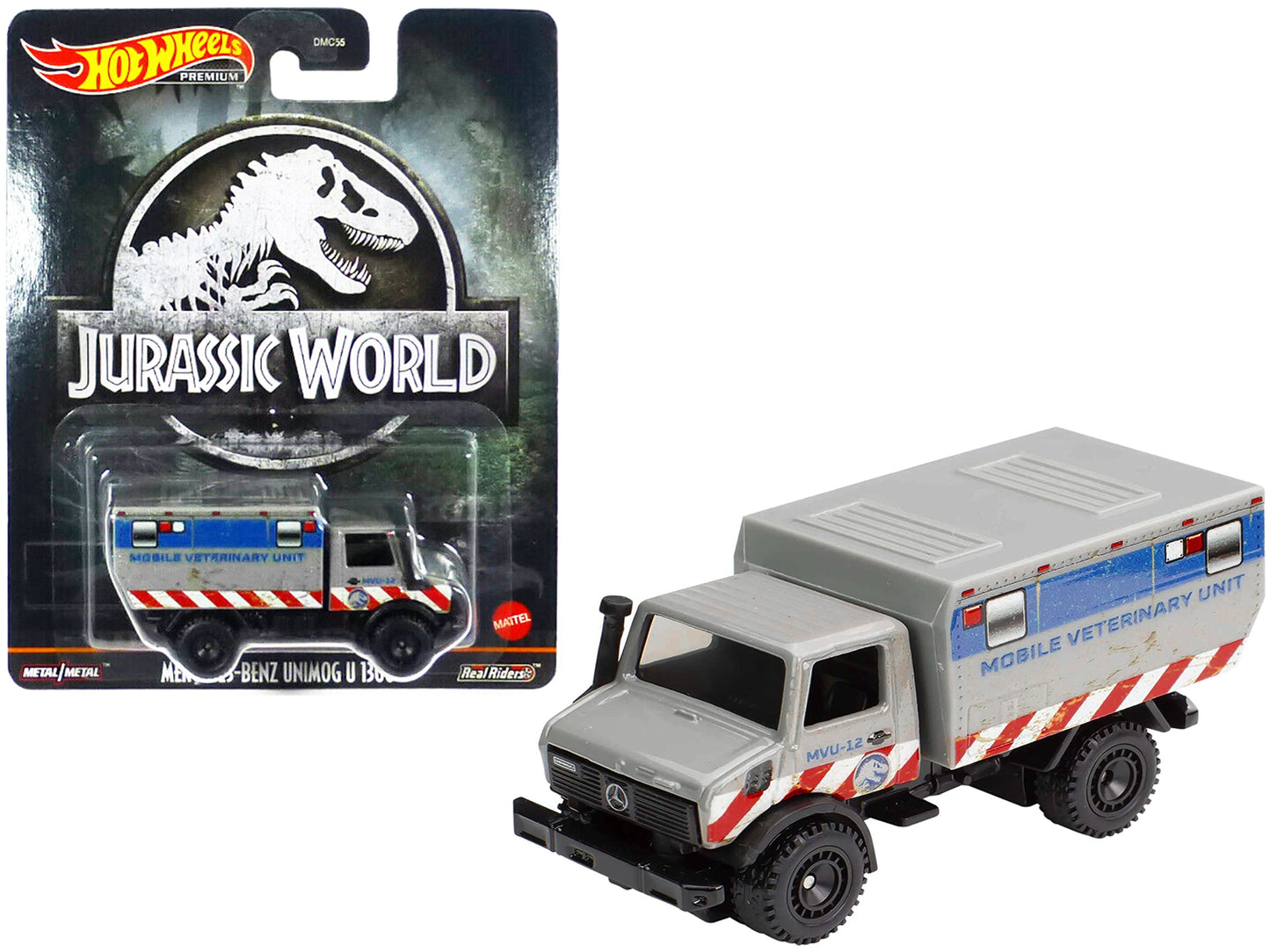 Hot Wheels Mercedes-Benz Unimog U 1300 L "Mobile Veterinary Unit MVU-12" "Jurassic World" (2015) Movie Diecast Model Car by <h2>Mercedes-Benz Wheels</h2> <p>High-quality perfect for collectors and ent