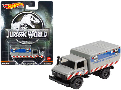 Hot Wheels Mercedes-Benz Unimog U 1300 L "Mobile Veterinary Unit MVU-12" "Jurassic World" (2015) Movie Diecast Model Car by <h2>Mercedes-Benz Wheels</h2> <p>High-quality perfect for collectors and ent