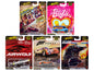 Hot Wheels "Pop Culture 2025" 5 piece Set Q "Premium Series" Diecast Model Cars by <h2>"Pop Wheels</h2> <p>High-quality car perfect for collectors and enthusiasts. Features detailed interior exterior