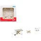 Container Loader 2 Vehicle Set White 1/500 Diecast Model by Herpa