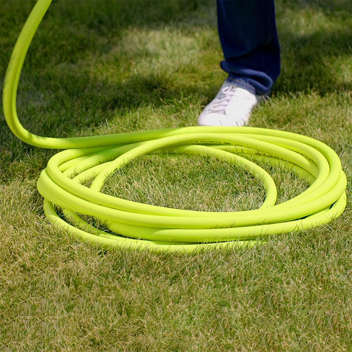 FlexzillaÂ® Garden Hose 3/4" x 100' 3/4" - 11 1/2 GHT Fittings ZillaGreenÂ®