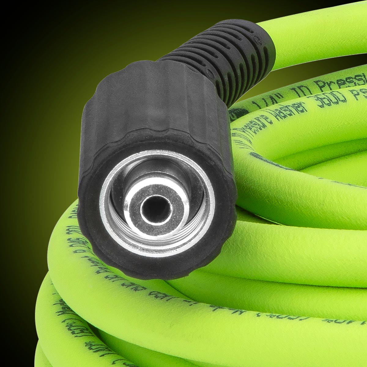 Flexzilla Pressure Washer Hose 1/4" x 50" with M22 Fittings