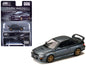 Subaru Impreza WRX Type R Sti Version V RHD (Right Hand Drive) Cool Gray Metallic "JDM64" Series 1/64 T&y Diecast Model Car by Hobby Japan
