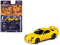 Mazda RX-7 (FD3S) RHD (Right Hand Drive) Yellow "Initial D" (1995-2013) Manga "Diorama Set Series" 1/64 Diecast Model Car by Hobby Japan