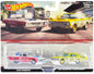 Hot Wheels 1963 Plymouth Belvedere 426 Wedge "MOPAR" White and Red with Blue Top 1965 Dodge Coronet "Eastbound Crowned" Yellow "Car Culture" Set of 2 Cars Diecast Model by <h2>1963 Wheels</h2> <p>High