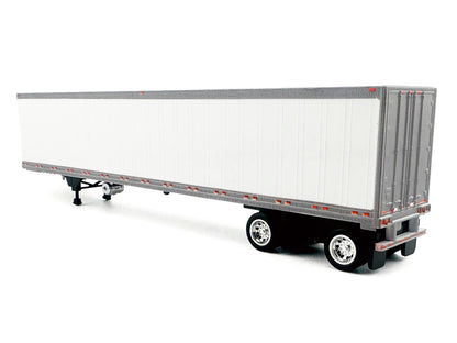 53' Spread Axle Refrigerated Trailer White 1/87 (HO) Plastic Model Car by HO Logistics