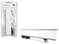 53' Spread Axle Dry Van Trailer White 1/87 (HO) Plastic Model Car by HO Logistics
