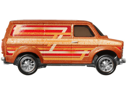 Hot Wheels Ford Transit Supervan Copper Metallic with Graphics "Boulevard" Series Diecast Model Car by <h2>Ford Wheels</h2> <p>High-quality perfect for collectors and enthusiasts. Features detailed in