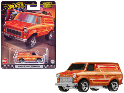 Hot Wheels Ford Transit Supervan Copper Metallic with Graphics "Boulevard" Series Diecast Model Car by <h2>Ford Wheels</h2> <p>High-quality perfect for collectors and enthusiasts. Features detailed in