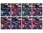 "Formula 1 Racing Premium Mix 3" 8 piece Set L "Premium Series" Diecast Model Car by Hot Wheels