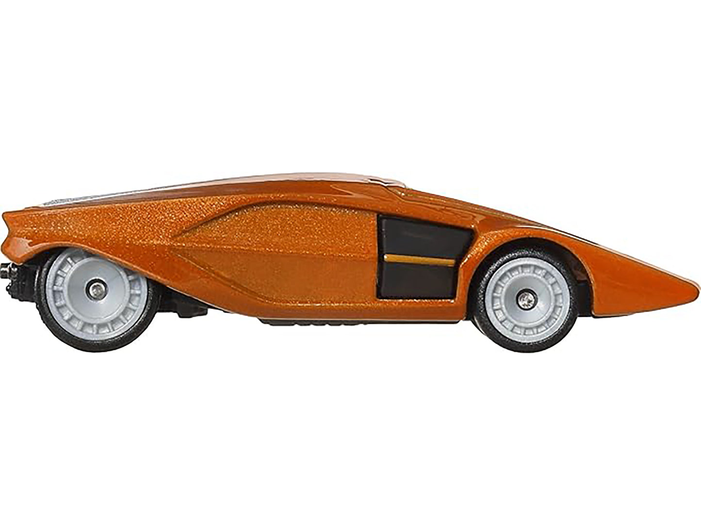 Hot Wheels Lancia Stratos Zero Concept Car Orange Metallic "Hammer Drop" Series Diecast Model by <h2>Lancia Wheels</h2> <p>High-quality perfect for collectors and enthusiasts. Features detailed interi