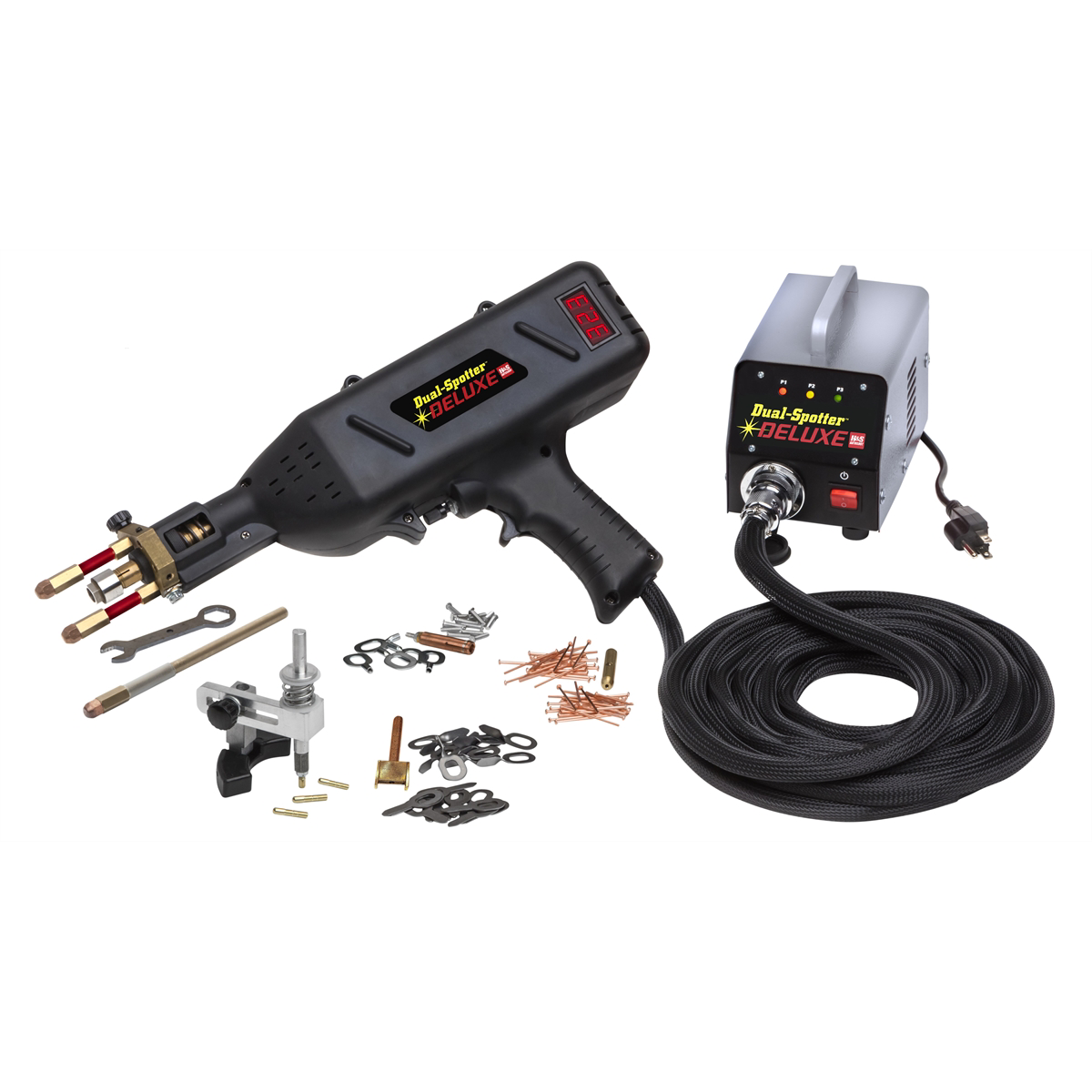 H&S AutoShot UNI-9700 Dual-Spotter Stud Gun Kit for Aluminum and Steel Dent