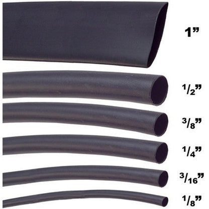Xscorpion 1/4″ Heat Shrink Tubing (100 Feet)