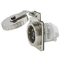 Hubbell HBL303SS 30A Wtron Inlet Round Stainless Steel