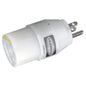 Hubbell HBL31CM28 Adapter 30A Wtron Female To 15A Male