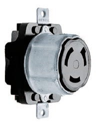 Hubbell HBL63CM70 Wtron Receptacle 50A 125V