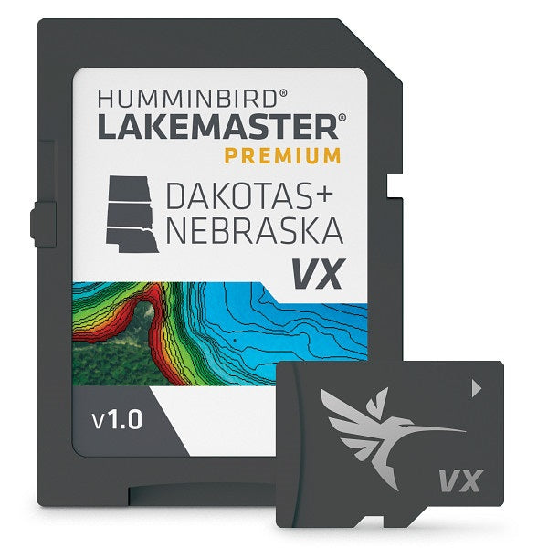Humminbird Lakemaster VX Premium Wtron Dakotas and Nebraska microSD