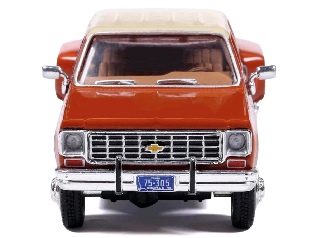 1975 Chevrolet Silverado K30 Crew Cab Dually Pickup Truck Grecian Bronze Santa