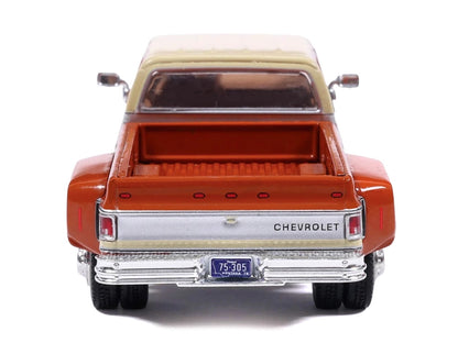 1975 Chevrolet Silverado K30 Crew Cab Dually Pickup Truck Grecian Bronze Santa