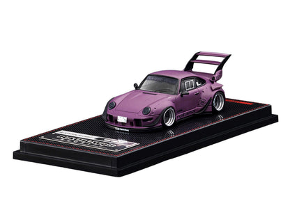 RWB 993 "Rotana" Matt Purple 1/64 T&y Diecast Model Car by Ignition Model
