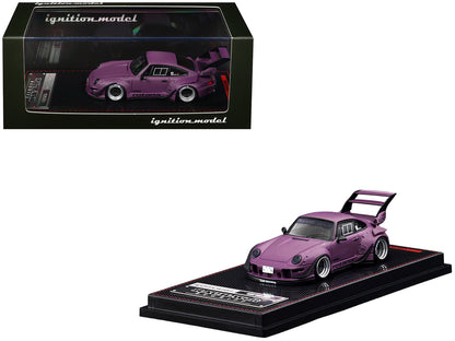 RWB 993 "Rotana" Matt Purple 1/64 T&y Diecast Model Car by Ignition Model