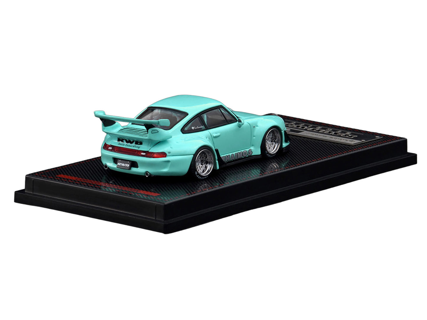RWB 993 "Lomianki" Blue Green 1/64 T&y Diecast Model Car by Ignition Model