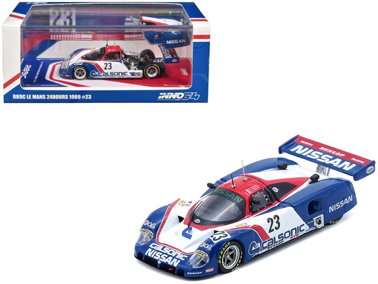 Nissan R89C #23 Masahiro Hasemi - Kazuyoshi Hoshino - Toshio Suzuki "24 Hours of Le Mans" (1989) 1/64 T&y Diecast Model Car by Inno Models