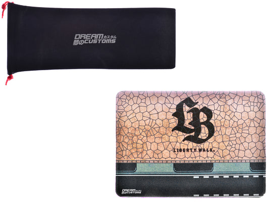 Desktop Display Mat "LB" Logo by Dream Customs T&y
