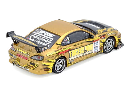 Nissan "Top Secret" Silvia (S15) RHD (Right Hand Drive) Ryuji Miki - Champion "D1 Grand Prix" (2004) 1/64 Diecast Model Car by Inno Models
