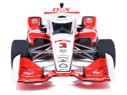 Dallara IndyCar #3 Scott McLaughlin "DEX" Team Penske (Road Course Configuration) "NTT IndyCar Series" (2026) 1/18 Diecast Model Car by IXO Models