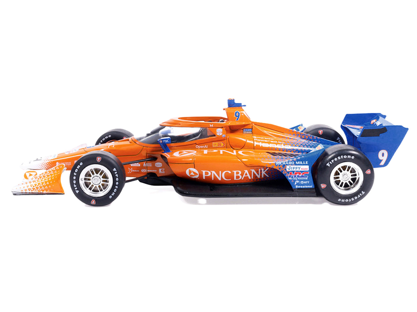 Dallara IndyCar #9 Scott Dixon "PNC Bank" Chip Ganassi Racing (Road Course Configuration) "NTT IndyCar Series" (2026) 1/18 Diecast Model Car by IXO Models
