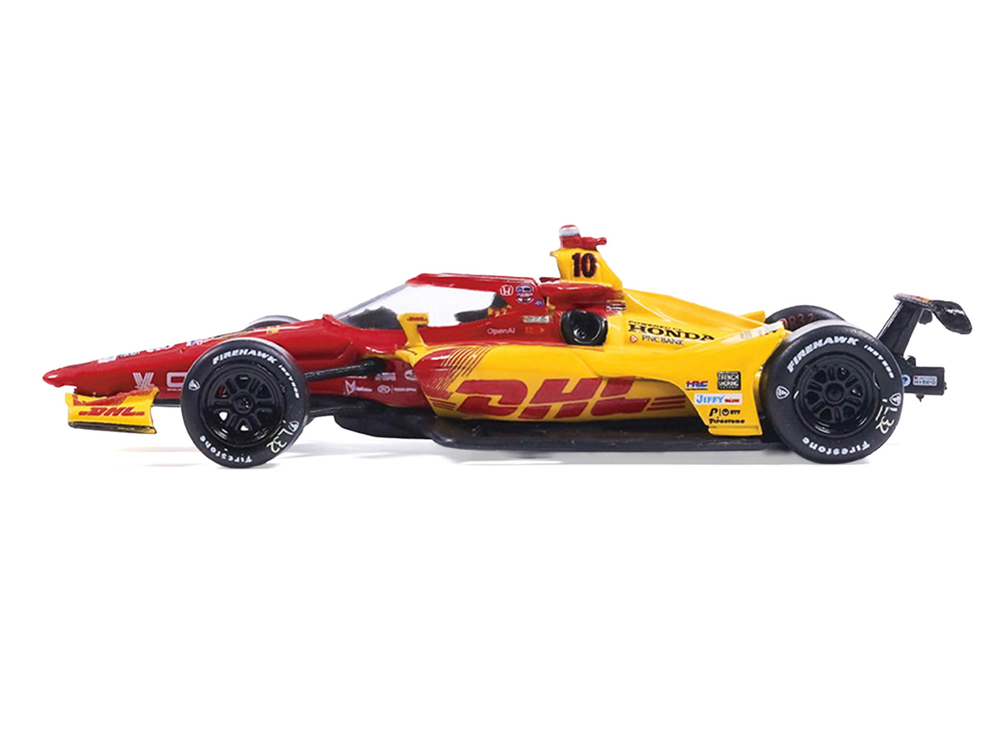 Dallara IndyCar #10 Alex Palou "DHL - Chip Ganassi Racing" Winner "Indianapolis 500" (2025) 1/64 Diecast Model by IXO Models