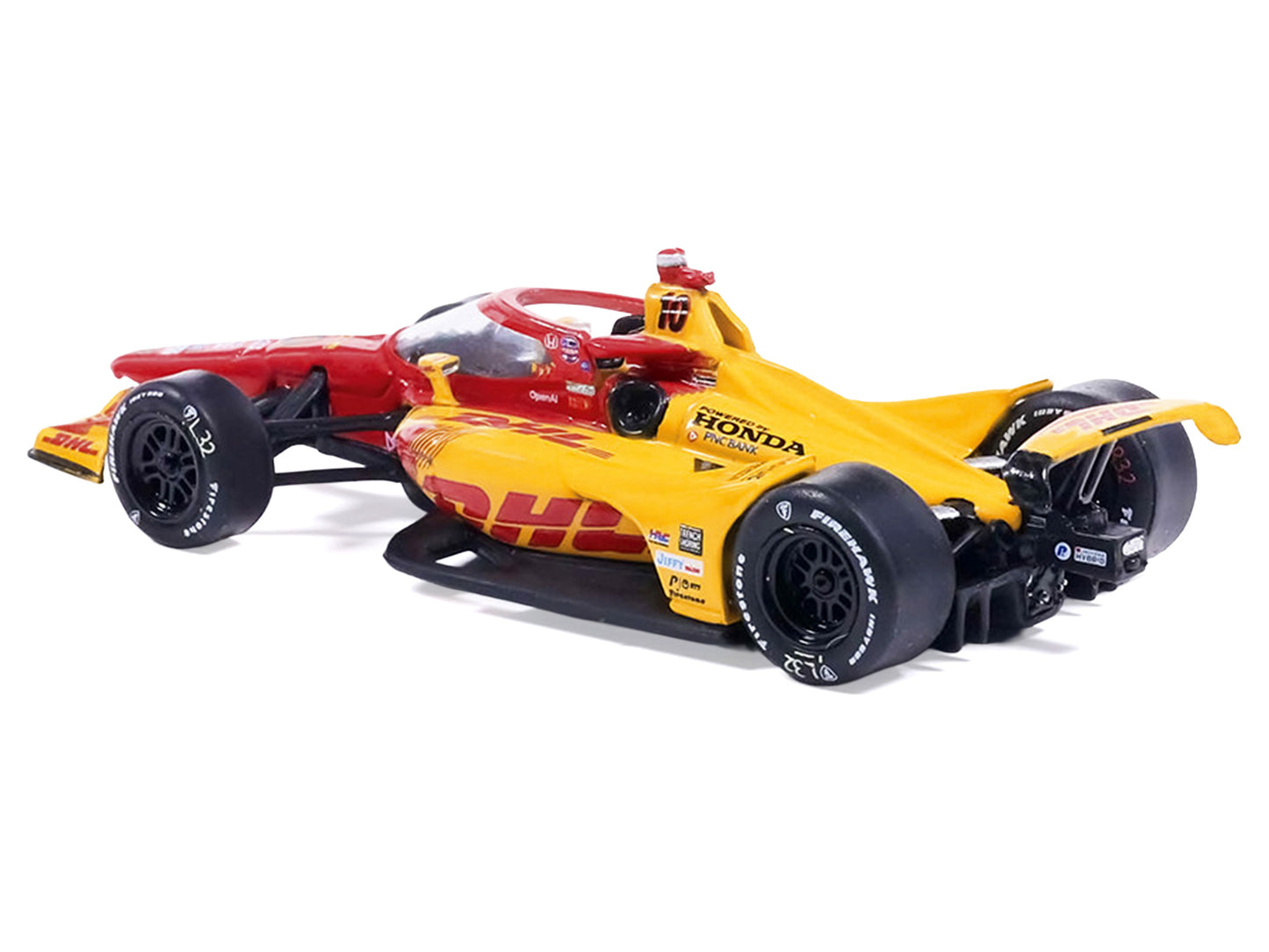 Dallara IndyCar #10 Alex Palou "DHL - Chip Ganassi Racing" Winner "Indianapolis 500" (2025) 1/64 Diecast Model by IXO Models